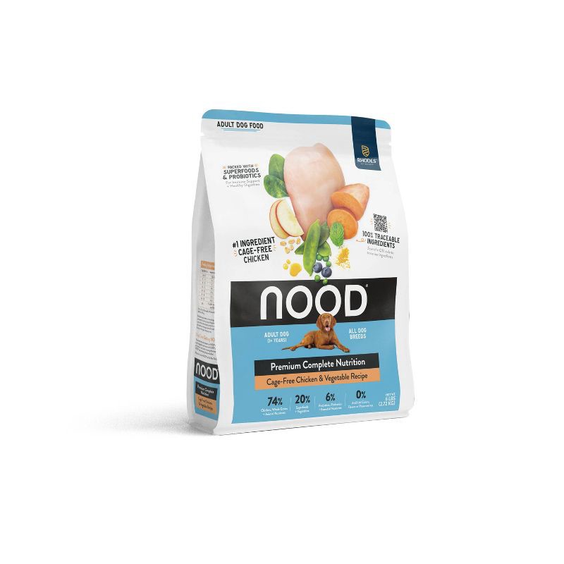 slide 6 of 8, NOOD Pet Food Adult Dry Dog Food with Chicken Flavor - 6lbs, 6 lb