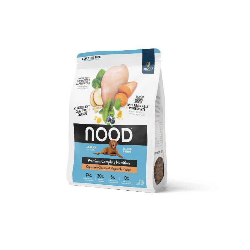 slide 7 of 8, NOOD Pet Food Adult Dry Dog Food with Chicken Flavor - 6lbs, 6 lb