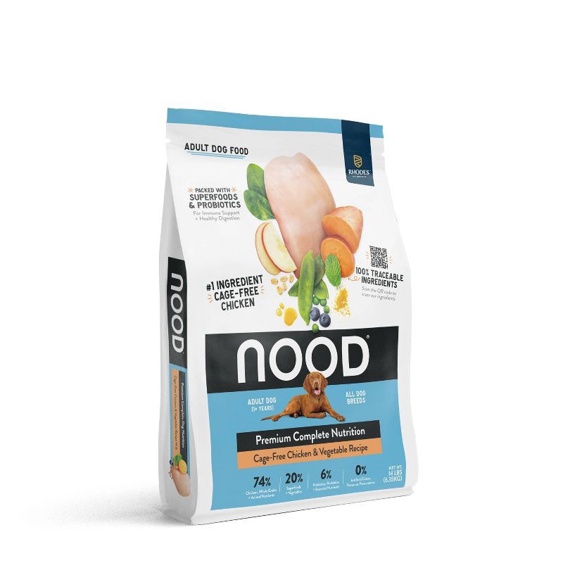 slide 6 of 8, NOOD Pet Food Adult Dry Dog Food with Chicken Flavor - 14lbs, 14 lb