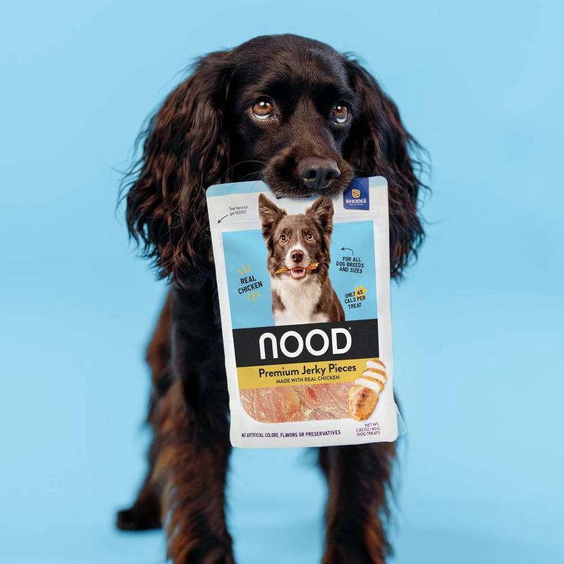slide 4 of 6, NOOD Pet Food Chicken Flavor Jerky Adult Dog Treats Sticks - 6oz, 6 oz