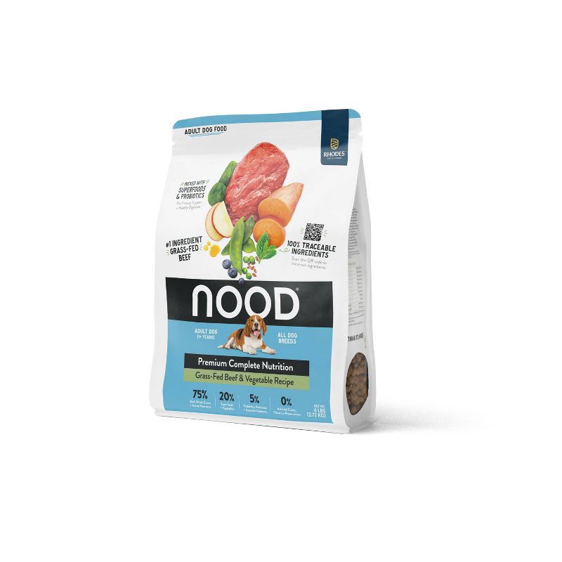 slide 6 of 8, NOOD Pet Food Adult Dry Dog Food with Beef Flavor - 6lbs, 6 lb