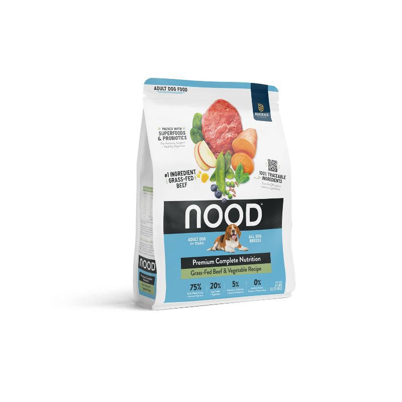 slide 7 of 8, NOOD Pet Food Adult Dry Dog Food with Beef Flavor - 6lbs, 6 lb