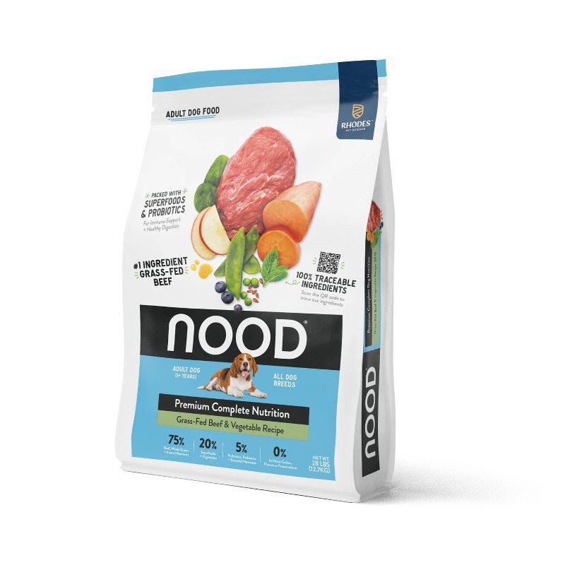 slide 7 of 8, NOOD Pet Food Adult Dry Dog Food with Beef Flavor - 28lbs, 28 lb