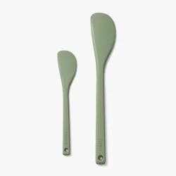 2pc Silicone Spatula Set Sage Green - Figmint™: Kitchen Utensil Set, Dishwasher-Safe, Adult Use