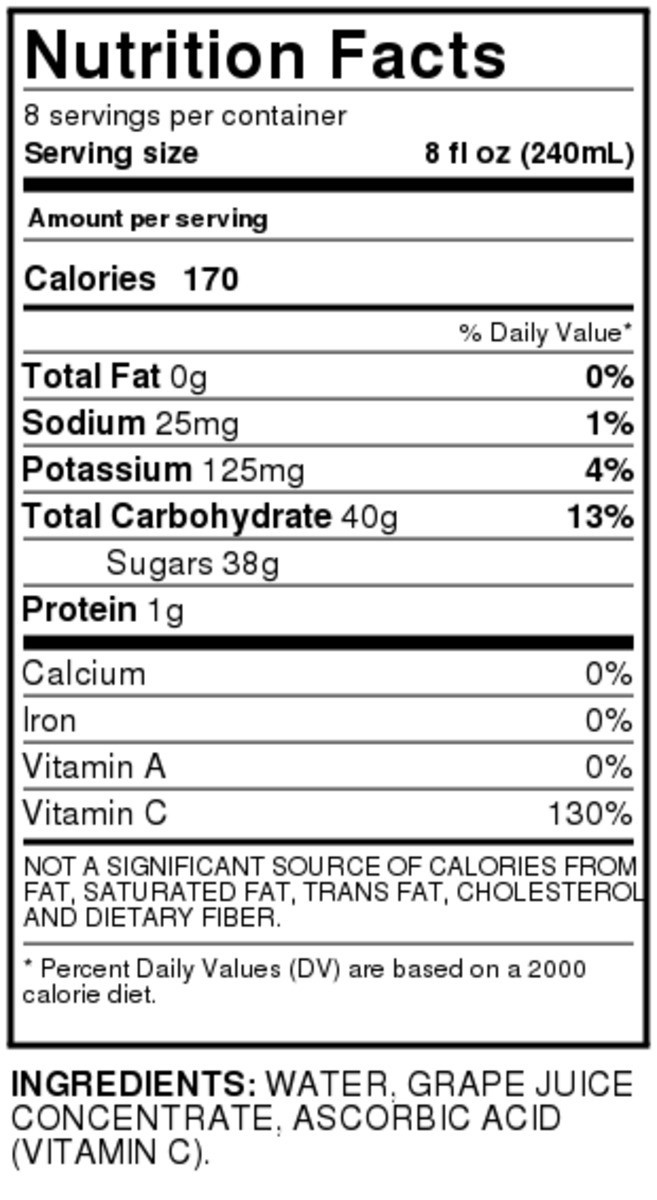slide 3 of 8, Hy-vee 100% Concord Grape Juice From Concentrate - 64 fl oz, 64 fl oz