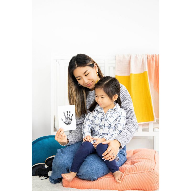 slide 6 of 6, Pearhead Clean-Touch Ink Pad - Black - Baby - M/L, 1 ct