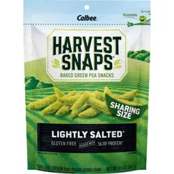 Harvest Snaps Lightly Salted Baked Green Pea Snacks - 8.5oz