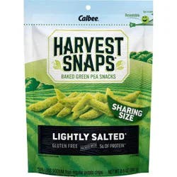 Harvest Snaps Lightly Salted Baked Green Pea Snacks - 8.5oz
