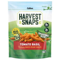 Harvest Snaps Tomato Basil Baked Red Lentil Snacks - 8.5oz