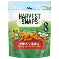 Harvest Snaps Tomato Basil Baked Red Lentil Snacks - 8.5oz