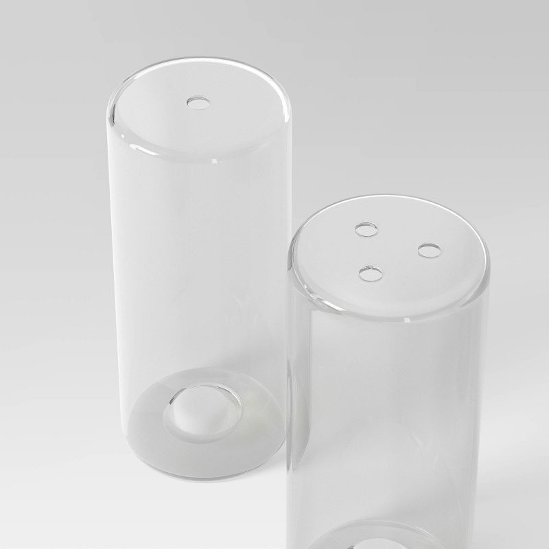 slide 3 of 3, 2pc Glass Salt Keepers - Threshold™, 2 ct