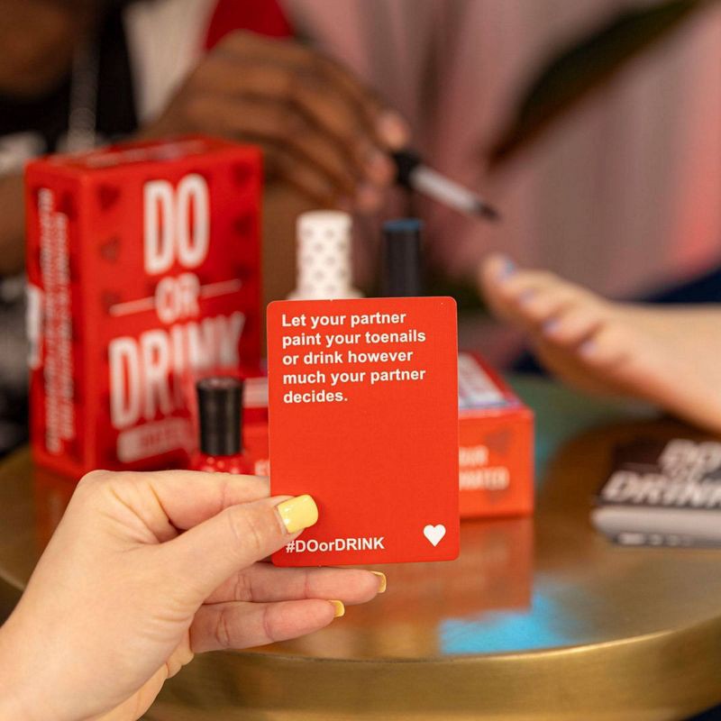 slide 8 of 9, Do Or Drink Date Night Hydration Edition Game, 1 ct