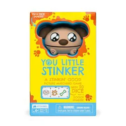 Kitten Games You Little Stinker Matching Game: Creative Board Game for Kids, Includes Dice & Play Mat