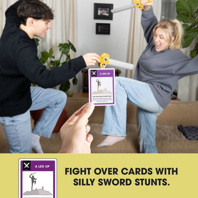 slide 7 of 9, Exploding Kittens Let's Hit Each Other With Fake Swords Party Game, 1 ct
