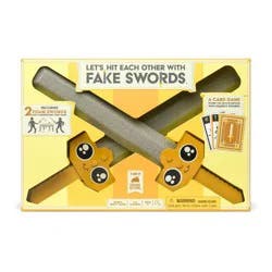 Exploding Kittens Let's Hit Each Other With Fake Swords Party Game