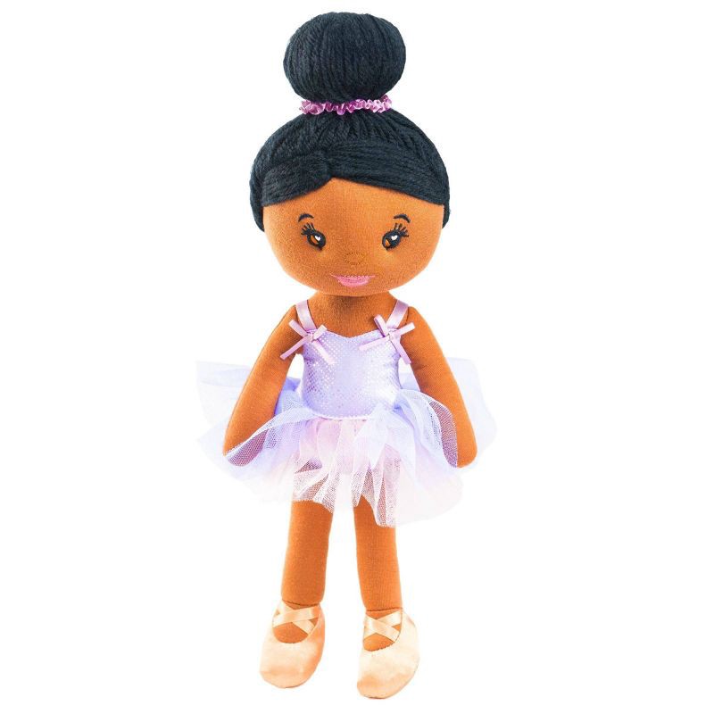 slide 2 of 6, Beautiful Curly Me 14'' Imara Ballerina with Braids Plush Doll, 1 ct