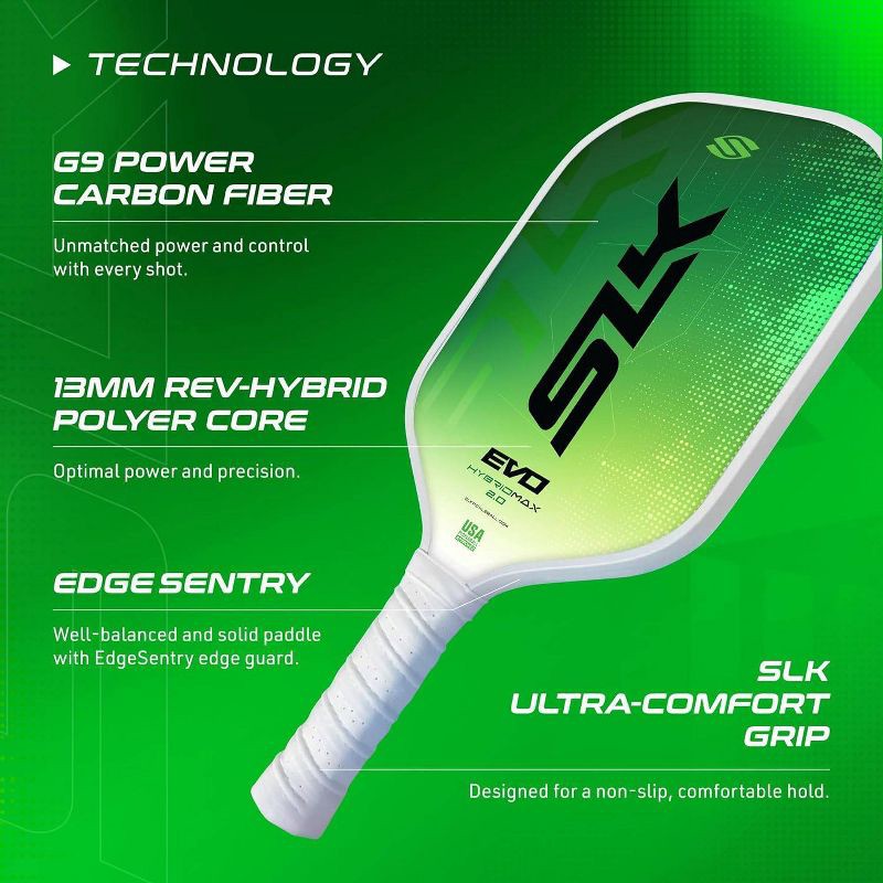 slide 2 of 8, Selkirk Sport SLK Evo Hybrid - XL Green, 1 ct