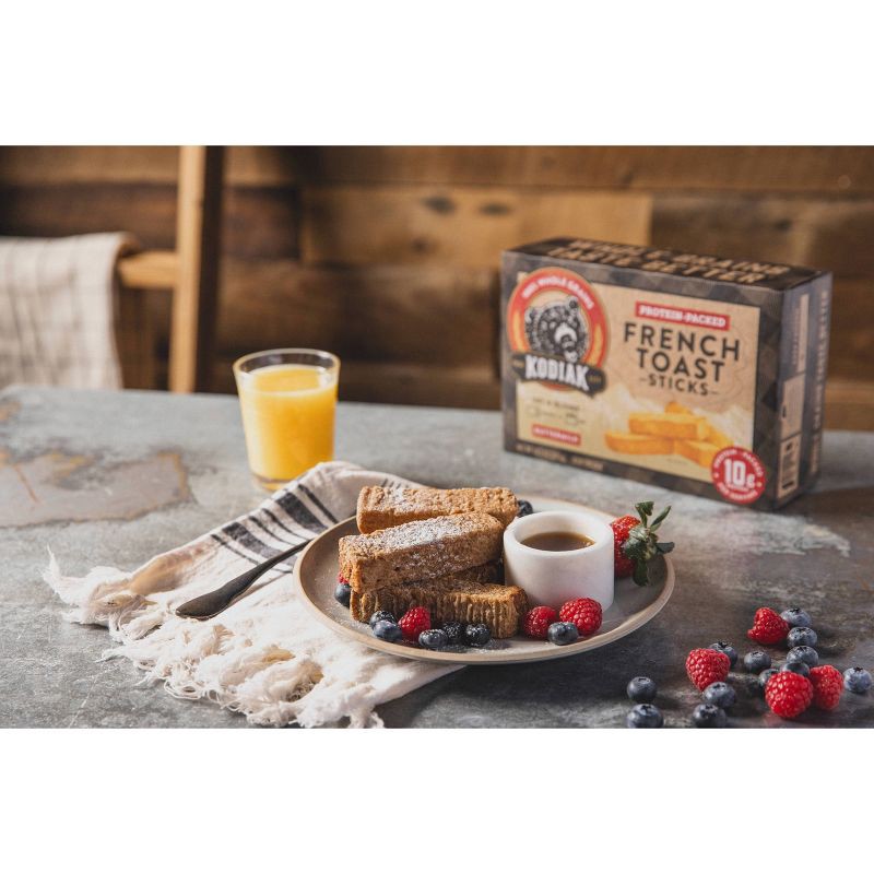 slide 5 of 7, Kodiak Cakes Kodiak Protein-Packed Frozen Buttermilk French Toast Sticks - 14.5oz, 14.5 oz