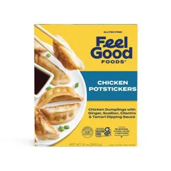 Feel Good Foods Gluten Free Frozen Chicken Potstickers - 10oz