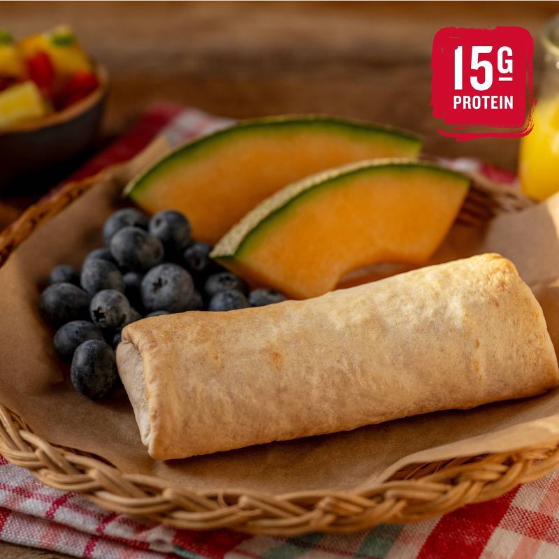 slide 7 of 14, Red's All Natural Red's Frozen Chicken Maple Sausage Egg Cheese Breakfast Burrito - 4.5oz, 4.5 oz