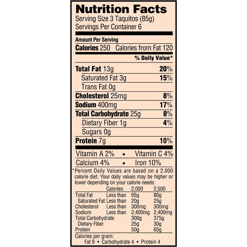 slide 2 of 6, El Monterey Frozen Egg Sausage & Cheese Taquito - 18oz, 18 oz