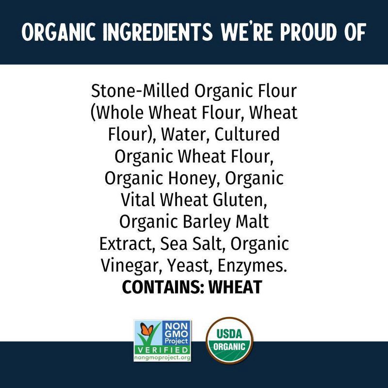 slide 6 of 6, One Mighty Mill Whole Wheat Plain Bagel- 4ct / 13.4oz, 4 ct, 13.4 oz