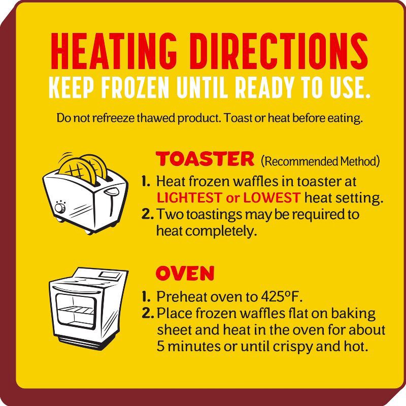 slide 3 of 8, Eggo Frozen Fully Loaded Strawberry Delight Protein Waffles - 12.3oz/10ct, 10 ct; 12.3 oz