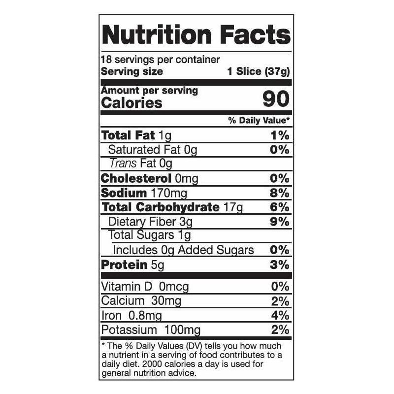 slide 5 of 7, One Mighty Mill Whole Wheat Mighty Bread - 24oz, 24 oz