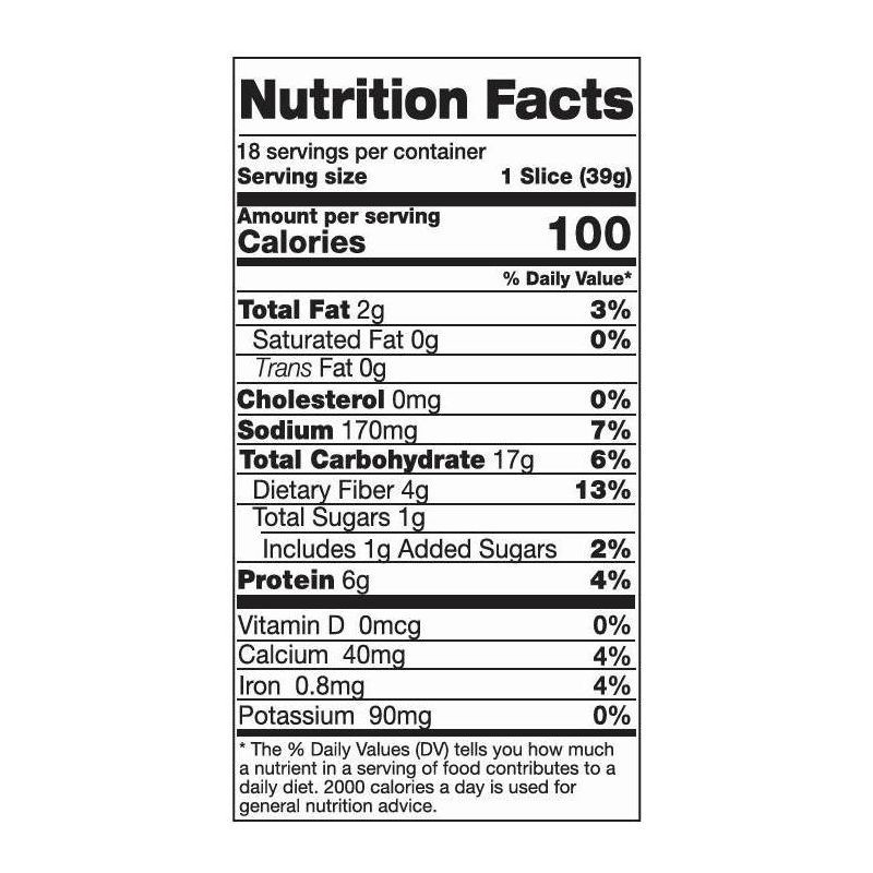 slide 5 of 7, One Mighty Mill 100% Power Grains Mighty Bread - 24.5oz, 24.5 oz