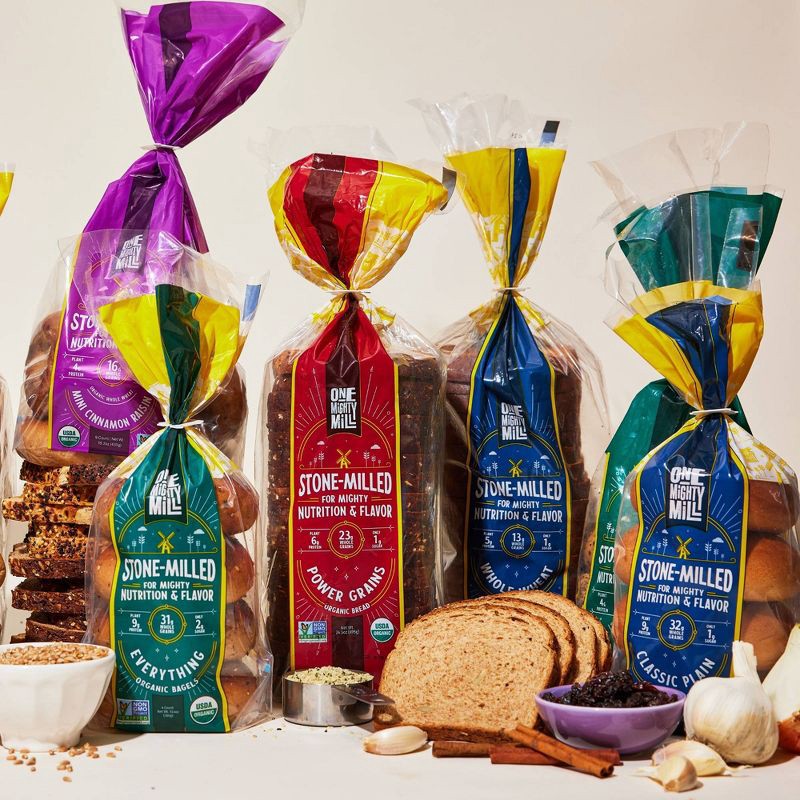 slide 6 of 7, One Mighty Mill 100% Power Grains Mighty Bread - 24.5oz, 24.5 oz