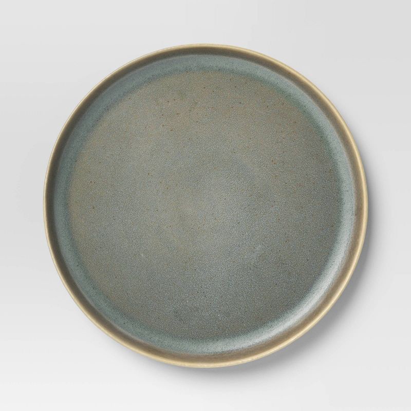 slide 4 of 5, 12pc Stoneware Tilley Dinnerware Set Olive Green - Threshold™, 12 ct