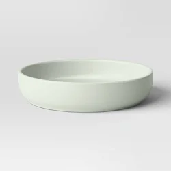 Stoneware Avesta Pasta Bowl Light Green - Threshold™