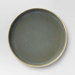 Stoneware Tilley Dinner Plate Olive Green - Threshold™