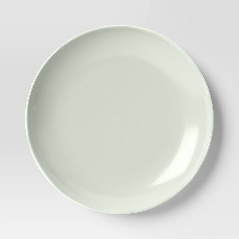 slide 1 of 3, 10" Stoneware Avesta Dinner Plate Light Green - Threshold™, 1 ct