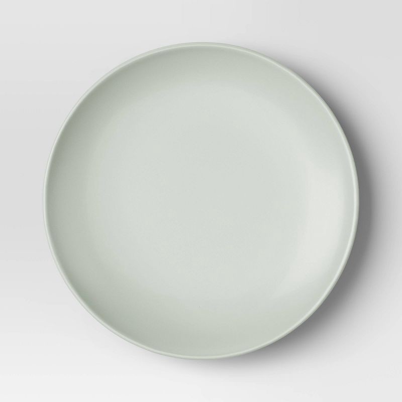 slide 4 of 5, 12pc Stoneware Avesta Dinnerware Set Light Green - Threshold™, 12 ct