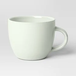 16oz Stoneware Avesta Mug Light Green - Threshold™