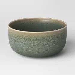 Stoneware Tilley Cereal Bowl Olive Green - Threshold™