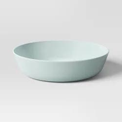 1200ml Plastic Dinner Bowl Mint Green - Room Essentials™: Plastic, Microwave & Dishwasher Safe, 8" Diameter