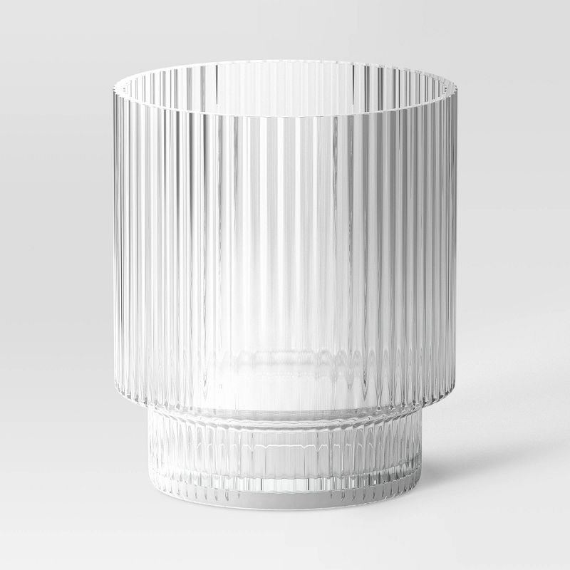 slide 3 of 5, 12pc Mixed Ribbed Cassin Tumbler Set - Threshold™, 12 ct