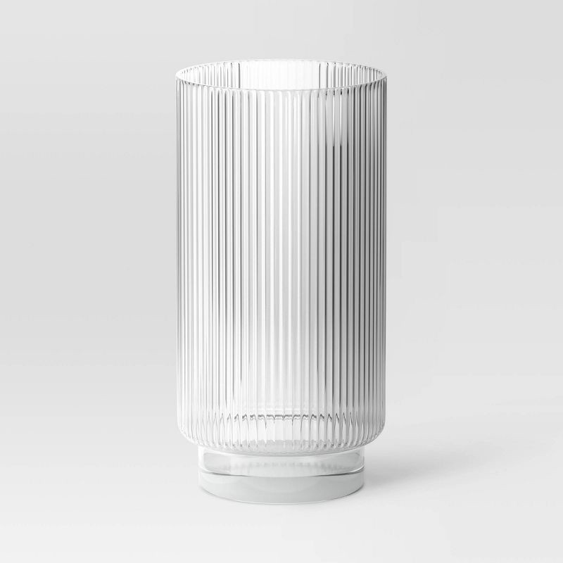 slide 4 of 5, 12pc Mixed Ribbed Cassin Tumbler Set - Threshold™, 12 ct