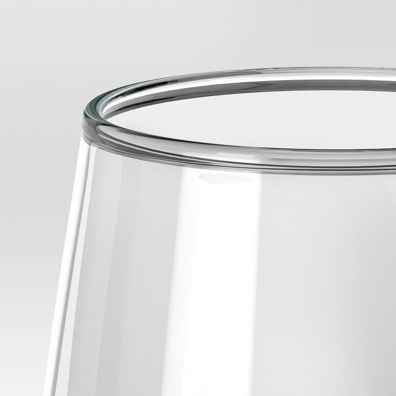 slide 3 of 3, 15oz Stemless Hutton Wine Glass - Threshold™, 15 oz