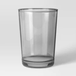 19 fl oz Glass Bower Tall Tumbler Gray - Threshold™