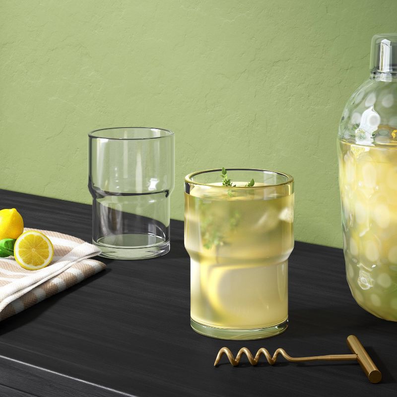 slide 2 of 3, 16oz Glass Terra Tall Tumbler - Threshold™, 16 oz