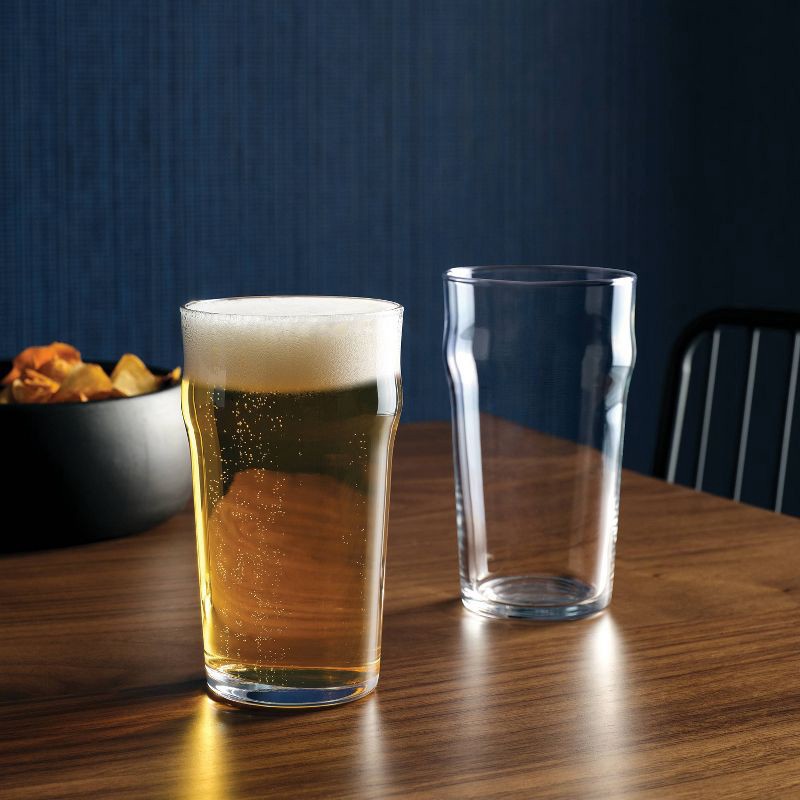 slide 2 of 4, 19oz 6pk Hutton Pint Glasses - Threshold™, 19 oz, 6 ct