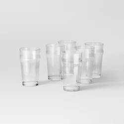 19oz 6pk Hutton Pint Glasses - Threshold™