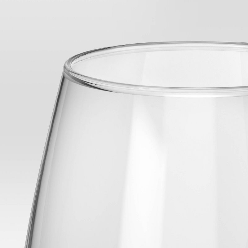 slide 3 of 3, 12.75oz Stemmed Hutton Wine Glass - Threshold™, 12.75 oz