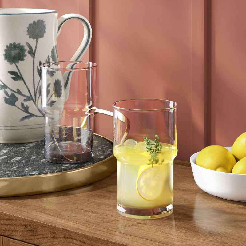 slide 2 of 3, 12oz Glass Terra Short Tumbler - Threshold™, 12 oz