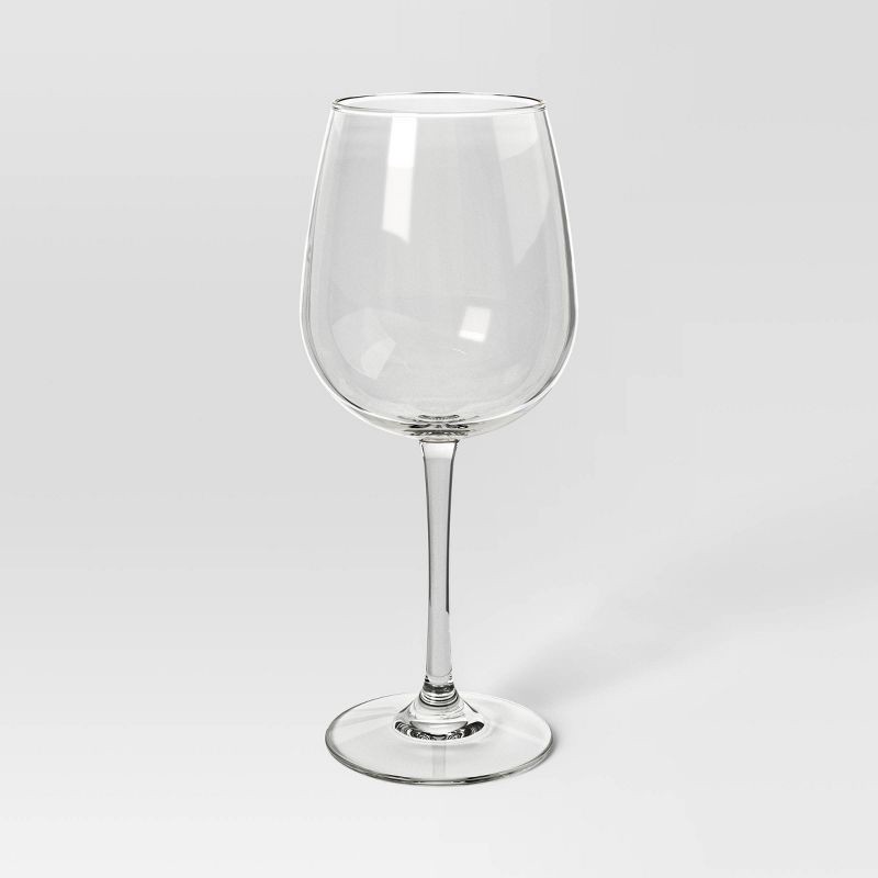 slide 3 of 4, 18oz 6pk Hutton Wine Glass Set - Threshold™, 6 ct; 18 oz