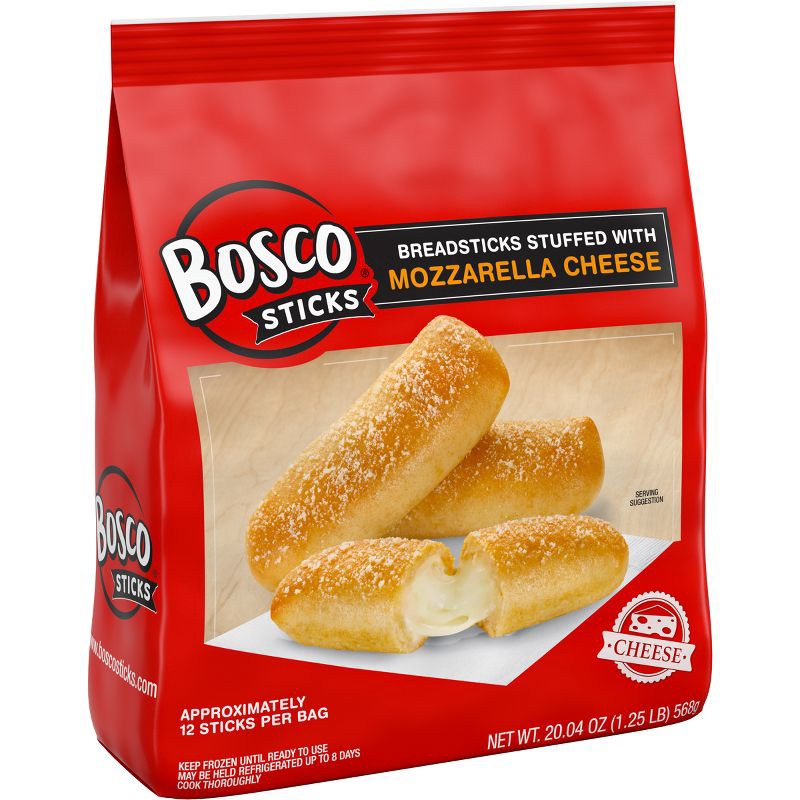 slide 2 of 5, Bosco Frozen Cheese Sticks - 20.04oz, 20.04 oz