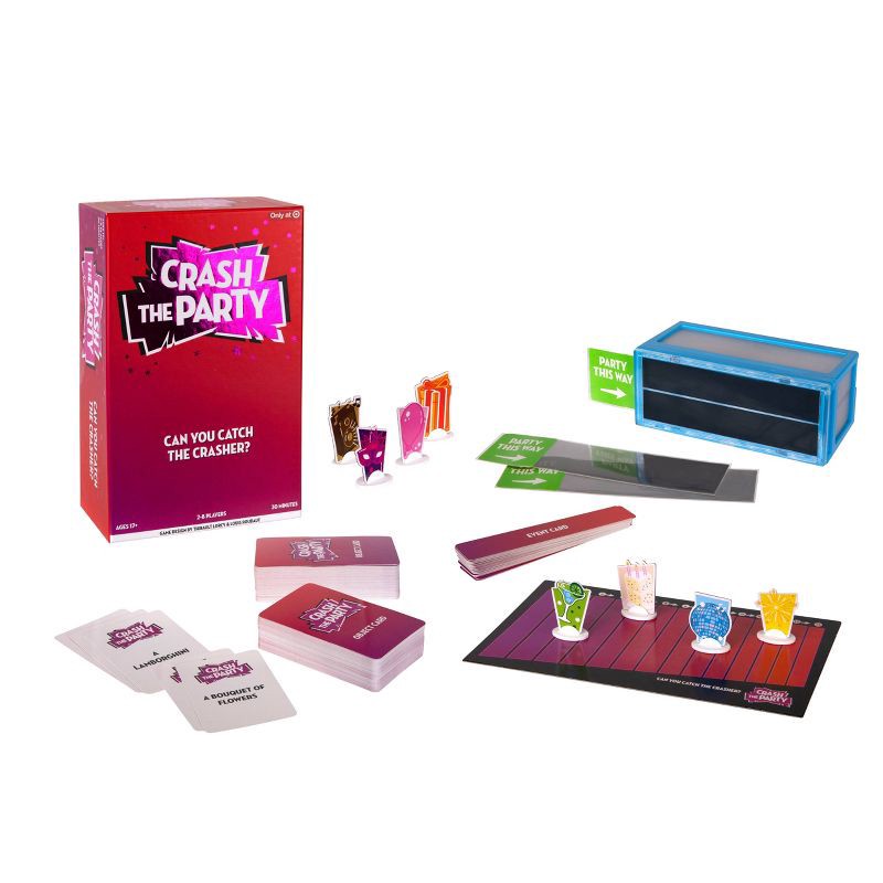 slide 6 of 10, Moose Games Crash the Party Game: Social Skills Focus, 3-8 Players, 20-40 Minute Play, Includes Cards, 1 ct